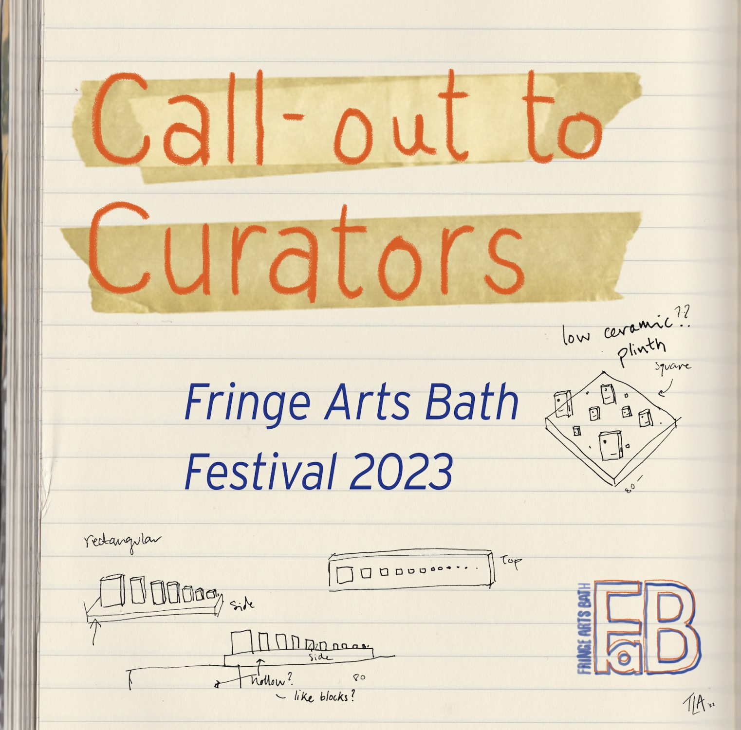 Call for Artists Callout to Curators for Fringe Arts Bath Festival